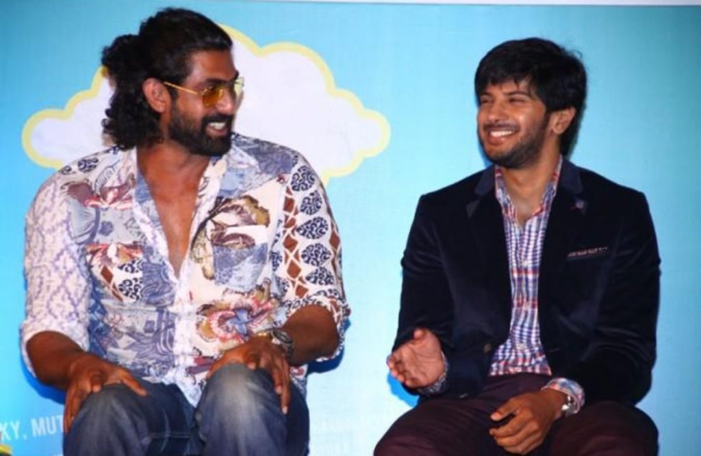 Dulqer And Rana Dagubatti Together In Kantha
