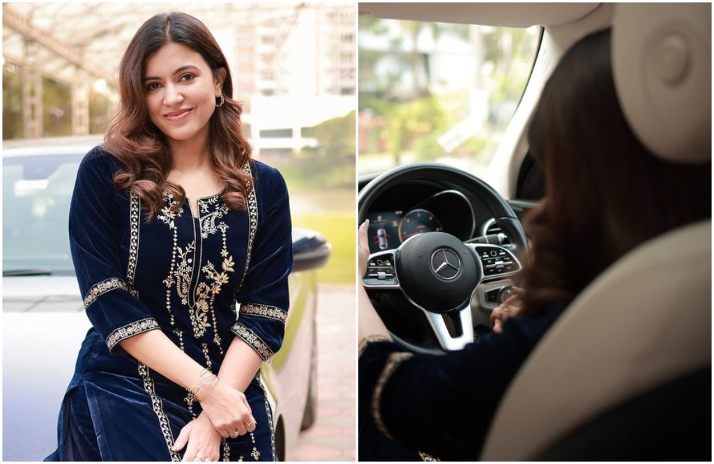 Anju Kurian New Car Mercedes Benz C Class 4