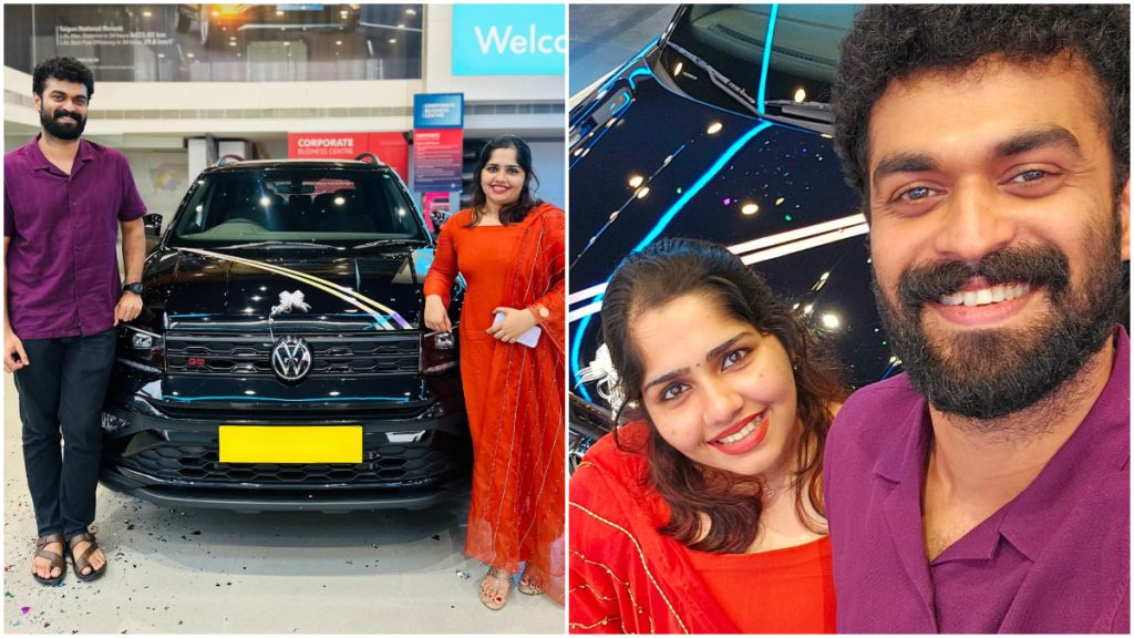 Premalu Fame Shyam Mohan New Car Wolkswagen Mid Size SUV