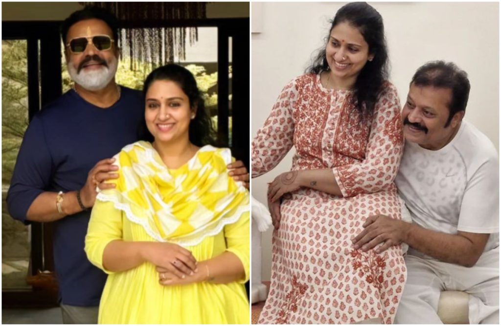 Suresh Gopi Wife At Kattil Mekkathil Devi Temple 4
