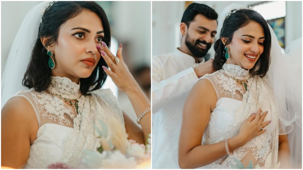 Amala Paul Wedding Anniversary