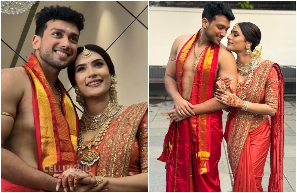 Kalidas Jayaram and Tarini got married 4