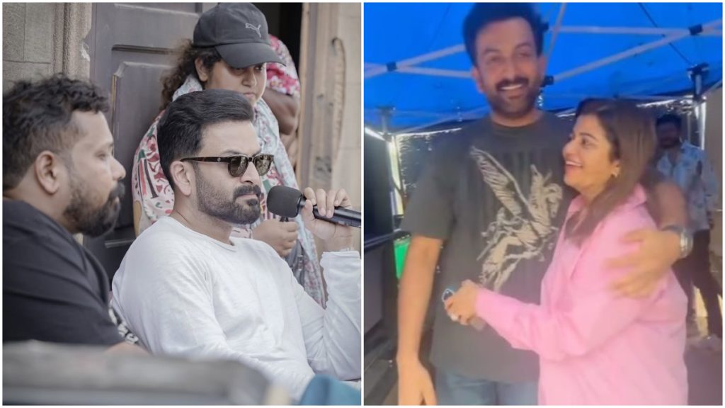 Prithviraj and Supriya Menon insta post
